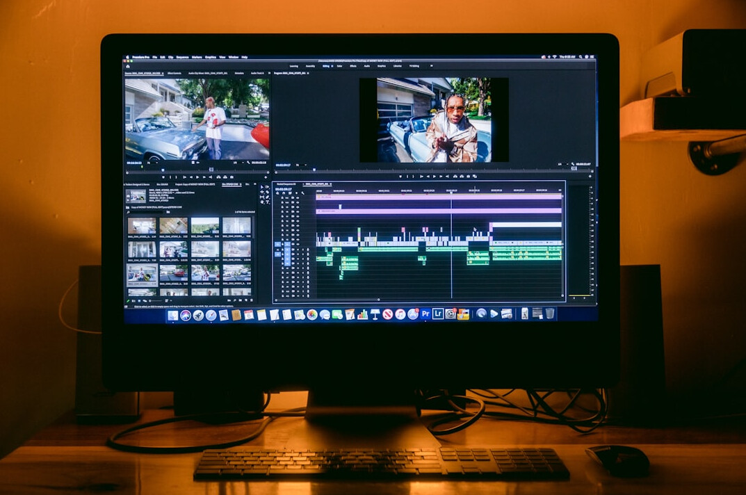 film editing timeline